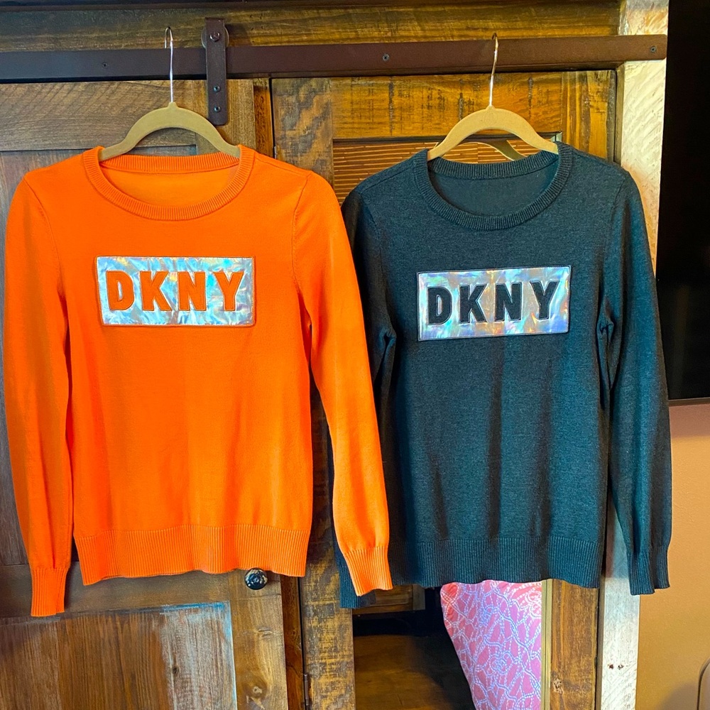 2 DKNY sweaters